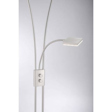 Leuchten Direkt 11776-55 - LED gulvlampe dæmpbar HELIA LED/16,8W/230V + 2xLED/3,8W
