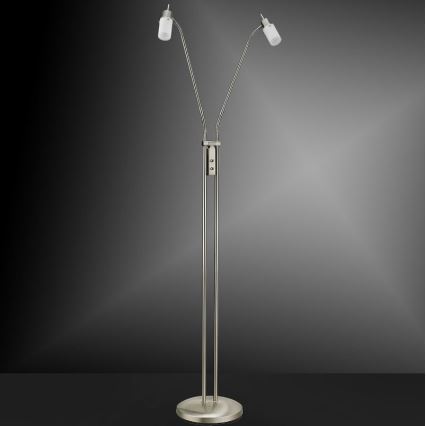 Leuchten Direkt 11937-55 - LED gulvlampe MAX LED 2xGU10/4W/230V