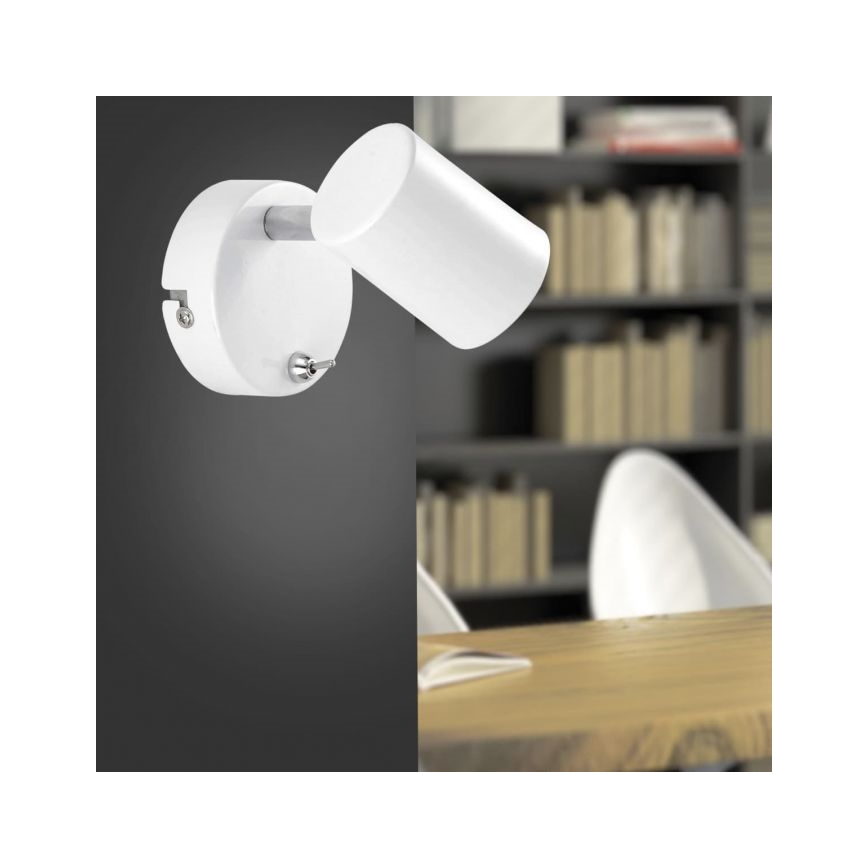 Leuchten Direkt 11941-16 - LED vægspot TARIK 1xGU10/5W/230V hvid