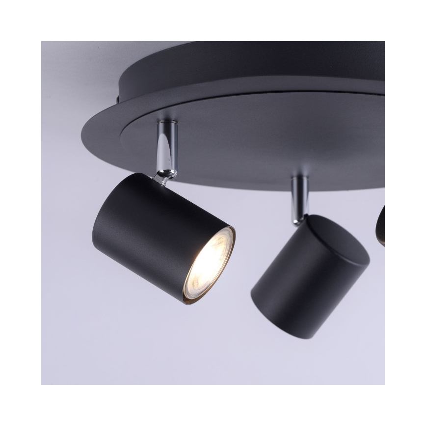 Leuchten Direkt 11943-13 - LED spotlampe TARIK 3xGU10/5W/230V antracitgrå