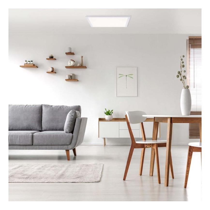 Leuchten Direkt 12200-16 - LED loftlampe FLAT LED/17W/230V