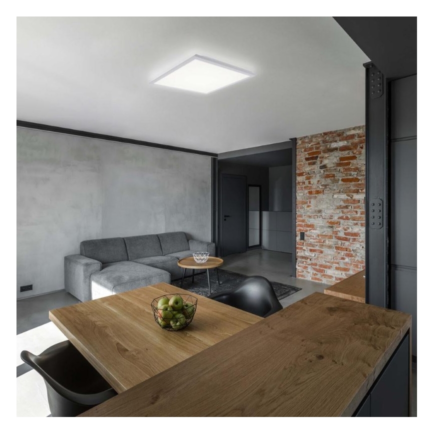 Leuchten Direkt 12200-16 - LED loftlampe FLAT LED/17W/230V