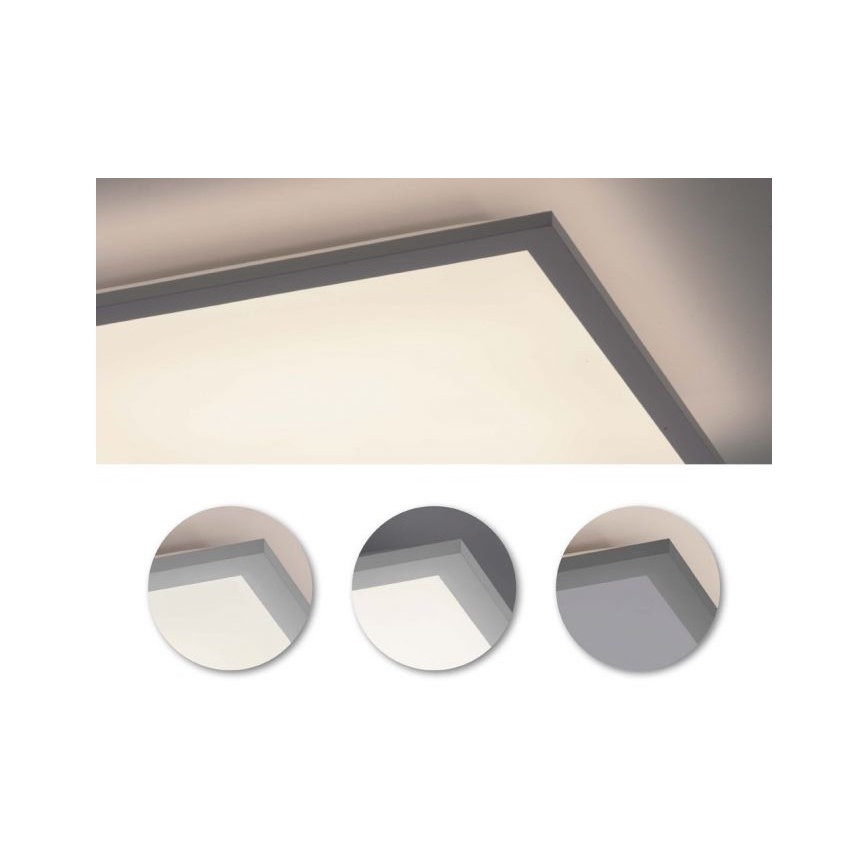 Leuchten Direkt 12204-16 - LED panel overflademonteret FLAT LED/24W/230V