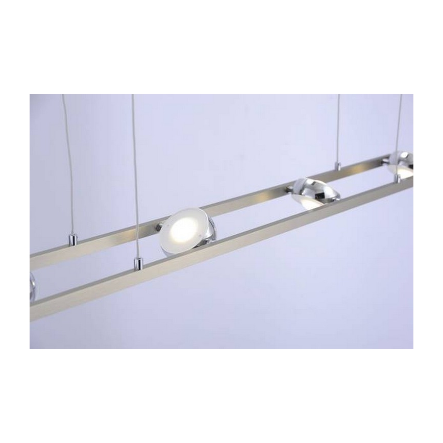 Leuchten Direkt 12470-55 - LED pendel dæmpbar RGB  OPTI 8xLED/3W/230V + fjernbetjening