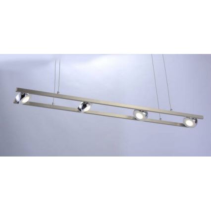 Leuchten Direkt 12470-55 - LED pendel dæmpbar RGB  OPTI 8xLED/3W/230V + fjernbetjening