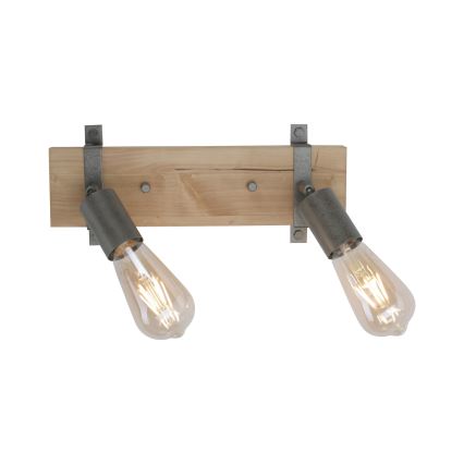 Leuchten Direkt 13472-79 - Vægspots SLAT 2xE27/40W/230V