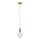 Leuchten Direkt 13570-60 - Pendel DIY 1xE27/60W/230V messingfarvet