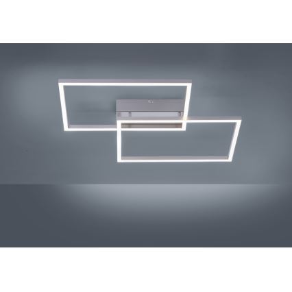 Leuchten Direkt 14017-55 - LED loftlampe dæmpbar IVEN 2xLED/20W/230V + fjernbetjening