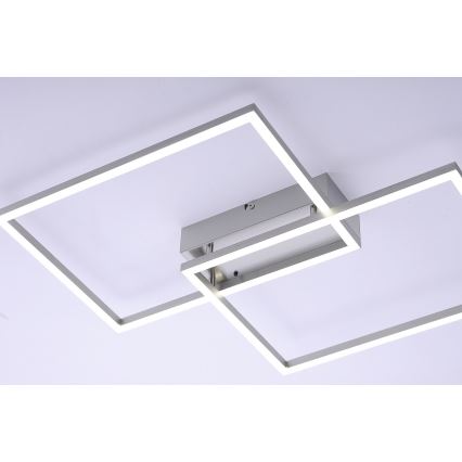 Leuchten Direkt 14018-55 - LED loftlampe dæmpbar IVEN 2xLED/15W/230V + fjernbetjening