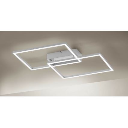 Leuchten Direkt 14018-55 - LED loftlampe dæmpbar IVEN 2xLED/15W/230V + fjernbetjening