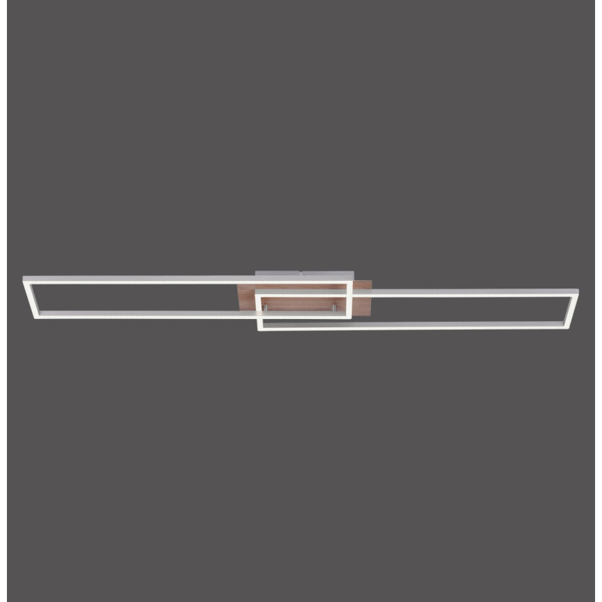 Leuchten Direkt 14019-78 - LED loftlampe dæmpbar IVEN 2xLED/20W/230V + fjernbetjening