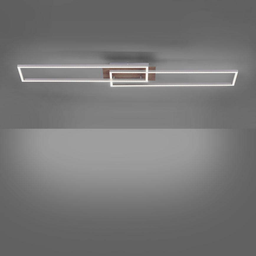 Leuchten Direkt 14019-78 - LED loftlampe dæmpbar IVEN 2xLED/20W/230V + fjernbetjening