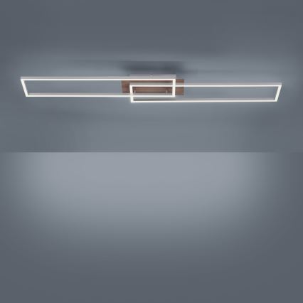 Leuchten Direkt 14019-78 - LED loftlampe dæmpbar IVEN 2xLED/20W/230V + fjernbetjening