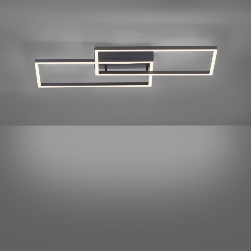 Leuchten Direkt 14140-18 - LED loftlampe dæmpbar IVEN 2xLED/13,5W/230V + fjernbetjening