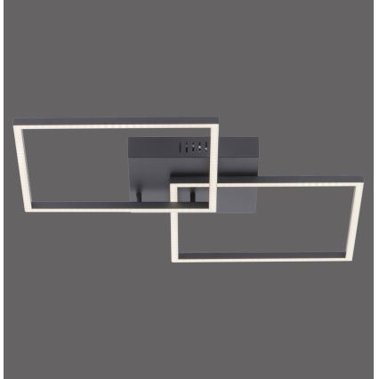 Leuchten Direkt 14141-18 - LED loftlampe dæmpbar IVEN 2xLED/13,5W/230V + fjernbetjening