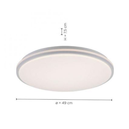 Leuchten Direkt 14209-16 - LED loftlampe dæmpbar COLIN LED/32,4W/230V