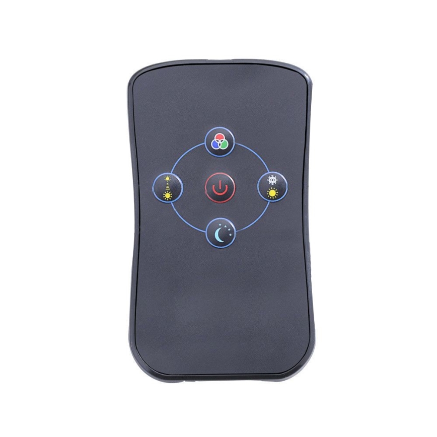 Leuchten Direkt 14241-16 - LED loftlampe dæmpbar RGB-farver SKYLER LED/5,6W/230V + fjernbetjening