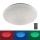 Leuchten Direkt 14242-16 - LED loftlampe dæmpbar RGB-farver SKYLER LED/18W/230V + fjernbetjening