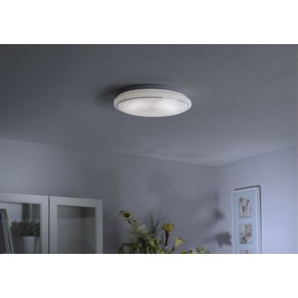 Leuchten Direkt 14366-16 - LED loftlampe dæmpbar JUPITER LED/40W/230V 3000-5000K + fjernbetjening