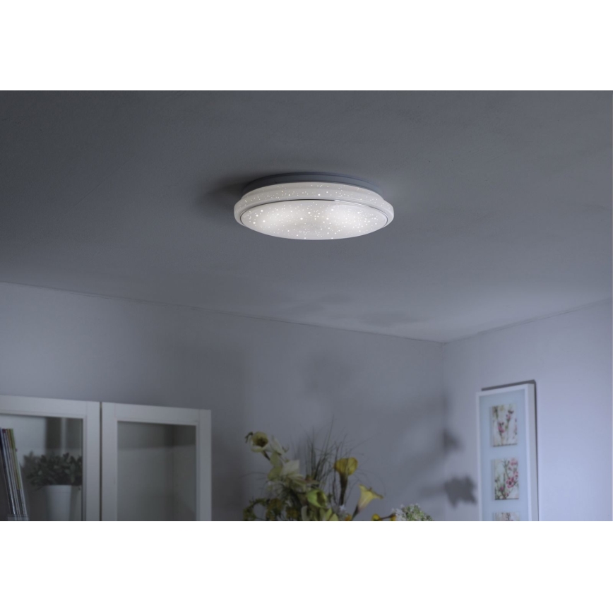 Leuchten Direkt 14366-16 - LED loftlampe dæmpbar JUPITER LED/40W/230V 3000-5000K + fjernbetjening