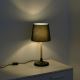 Leuchten Direkt 14423-18 - Bordlampe NIMA 1xE14/40W/230V sort
