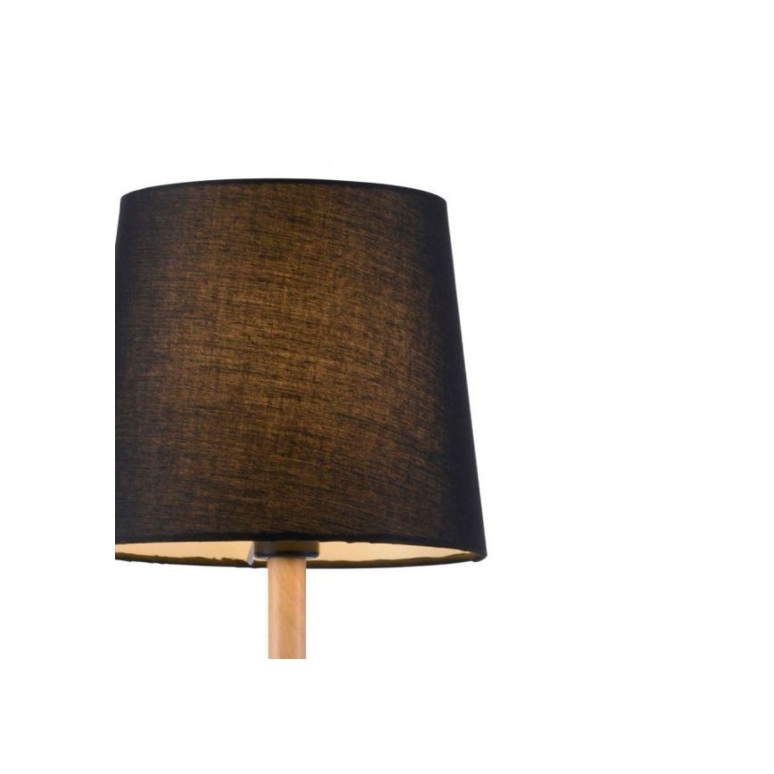 Leuchten Direkt 14423-18 - Bordlampe NIMA 1xE14/40W/230V sort