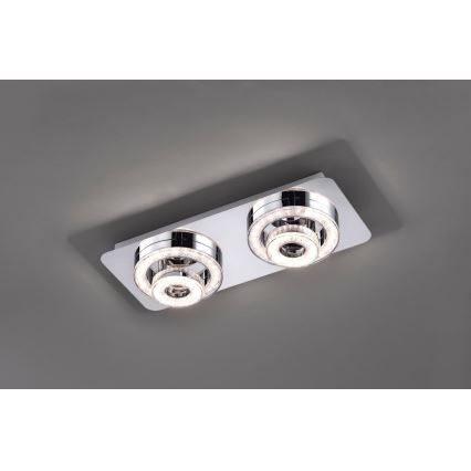 Leuchten Direkt 14521-17 - LED loftlampe TIM 2xLED/2,8W/230V + 2xLED/3,1W