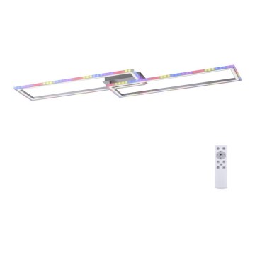 Leuchten Direkt 14635-55 - LED RGB dæmpbar loftlampe FELIX LED/34,5W/230V + fjernbetjening