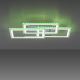 Leuchten Direkt 14636-55 - LED loftlampe dæmpbar RGB-farver FELIX LED/35W/230V + fjernbetjening