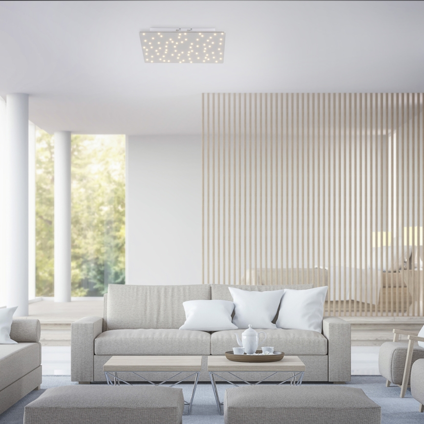 Leuchten Direkt 14670-55 - LED loftlampe dæmpbar SPARKLE LED/12W/230V + fjernbetjening