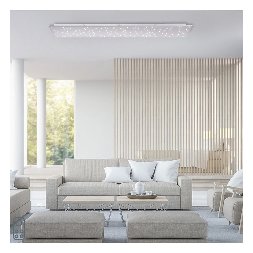 Leuchten Direkt 14672-55 - LED loftlampe dæmpbar SPARKLE LED/18W/230V 2700-5000K + fjernbetjening