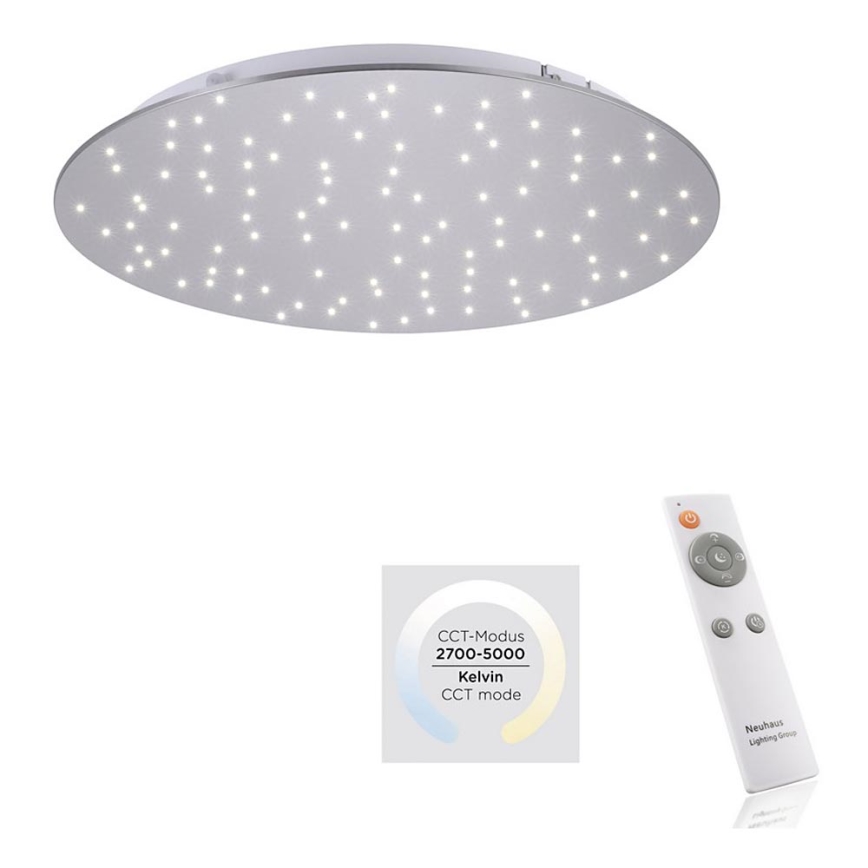 Leuchten Direkt 14673-55 - LED loftlampe dæmpbar SPARKLE LED/18W/230V + fjernbetjening