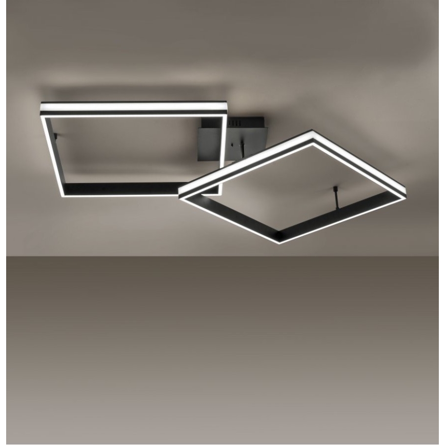 Leuchten Direkt 14700-18 - LED loftlampe dæmpbar ELIS 2xLED/19W/230V+ fjernbetjening