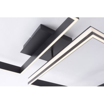 Leuchten Direkt 14700-18 - LED loftlampe dæmpbar ELIS 2xLED/19W/230V+ fjernbetjening