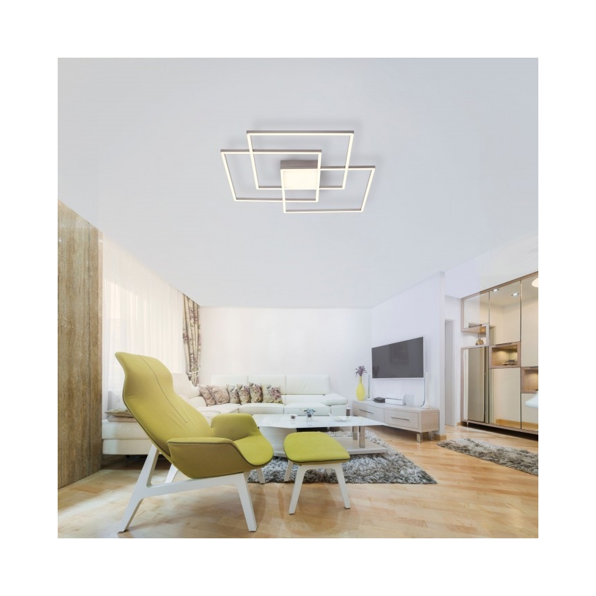 Leuchten Direkt 14713-55 - LED loftlampe dæmpbar ASMIN LED/45W/230V + fjernbetjening