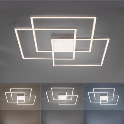 Leuchten Direkt 14713-55 - LED loftlampe dæmpbar ASMIN LED/45W/230V + fjernbetjening