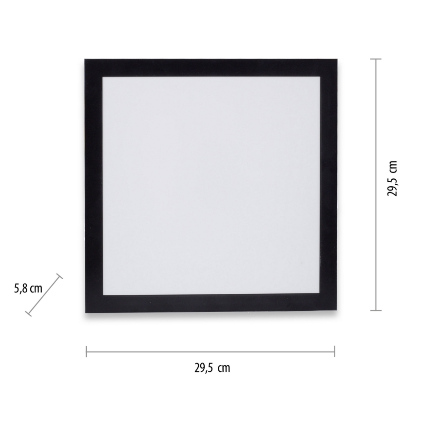 Leuchten Direkt 14740-18 - LED loftlampe FLAT LED/7W/230V