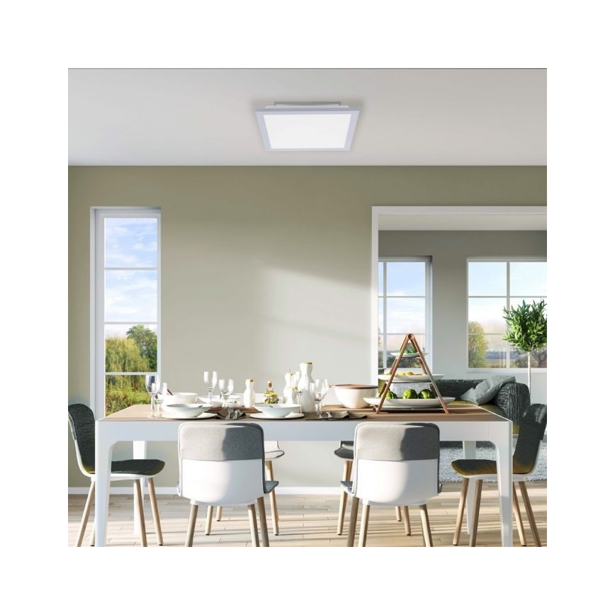 Leuchten Direkt 14750-21 - LED loftlampe FLAT LED/12W/230V