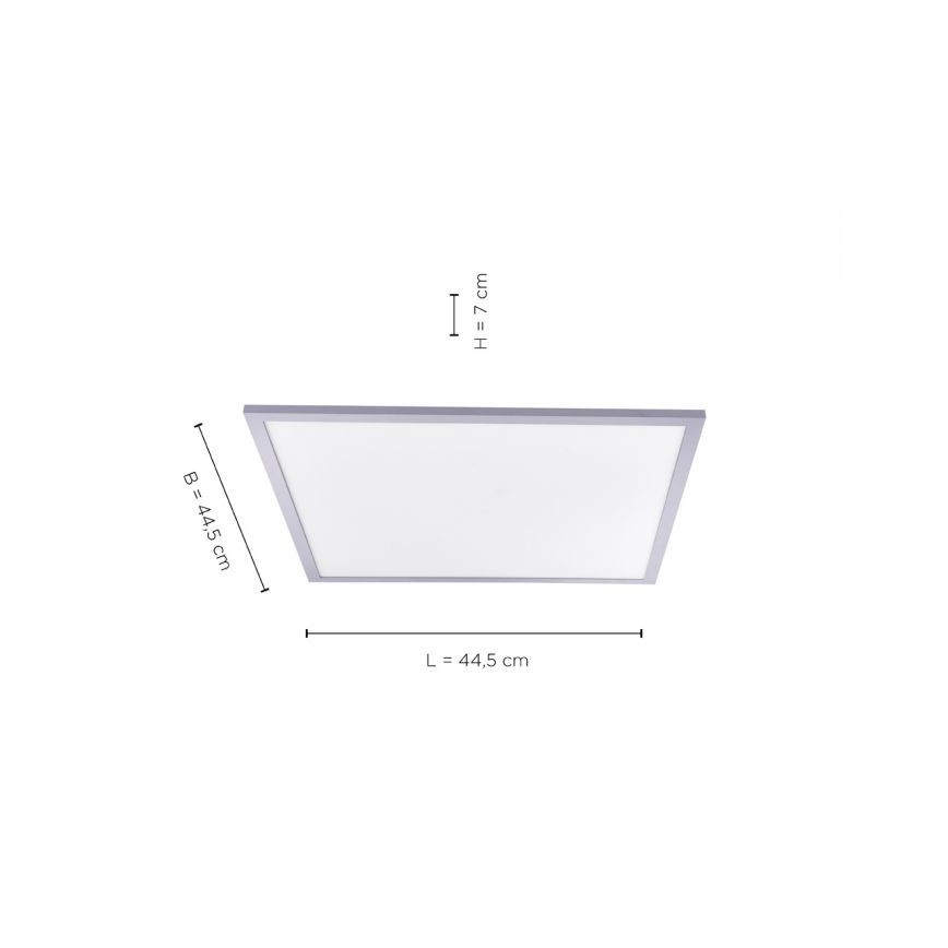 Leuchten Direkt 14752-21 - LED loftlampe FLAT LED/17W/230V
