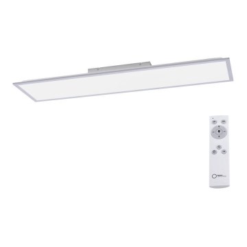 Leuchten Direkt 14757-21- LED panel overflademonteret dæmpbart FLAT LED/36W/230V 2700-5000K sølvfarvet + fjernbetjening