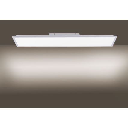 Leuchten Direkt 14757-21- LED panel overflademonteret dæmpbart FLAT LED/36W/230V 2700-5000K sølvfarvet + fjernbetjening