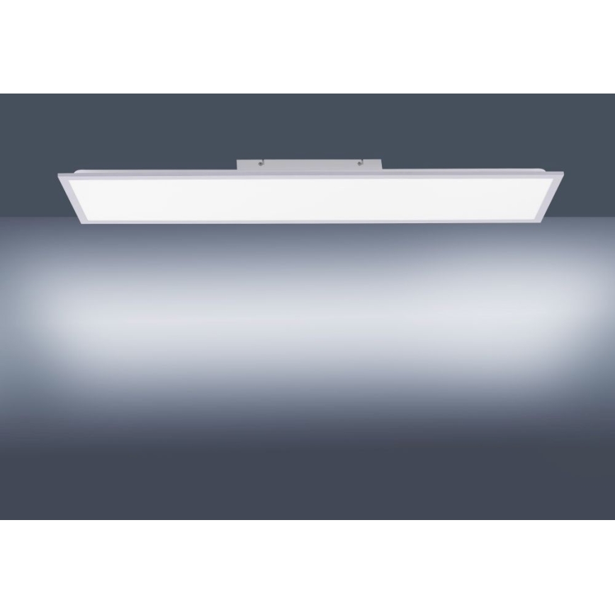 Leuchten Direkt 14757-21- LED panel overflademonteret dæmpbart FLAT LED/36W/230V 2700-5000K sølvfarvet + fjernbetjening
