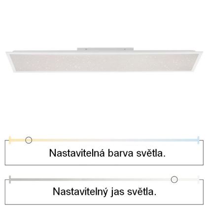 Leuchten Direkt 14762-16 - LED dæmpbar lampe STARRYFLAT LED/36W/230V + fjernbetjening