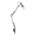 Leuchten Direkt 14773-55 - Bordlampe med klemme TURN ME 1xE27/60W/230V mat krom