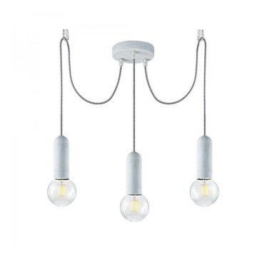 Leuchten Direkt 14776-22 - Pendel TURN ME 3xE27/60W/230V edderkop