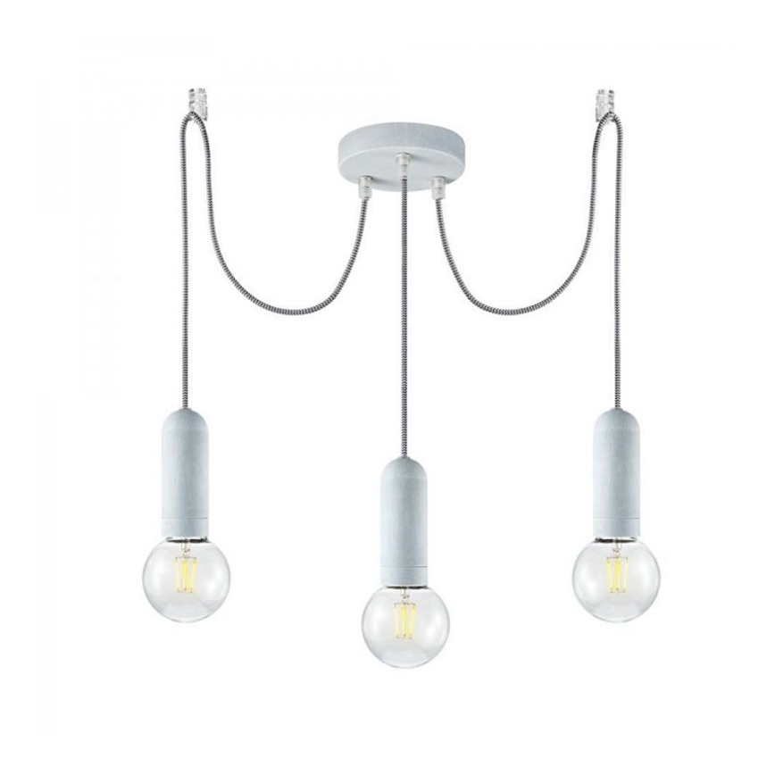 Leuchten Direkt 14776-22 - Pendel TURN ME 3xE27/60W/230V edderkop