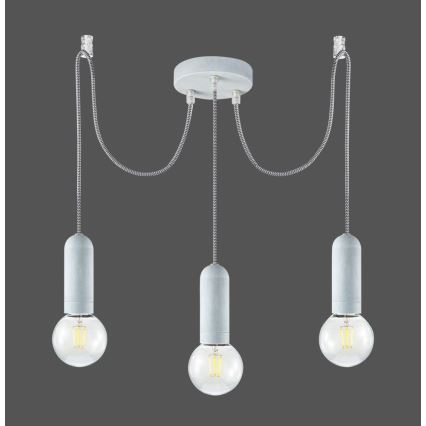 Leuchten Direkt 14776-22 - Pendel TURN ME 3xE27/60W/230V edderkop
