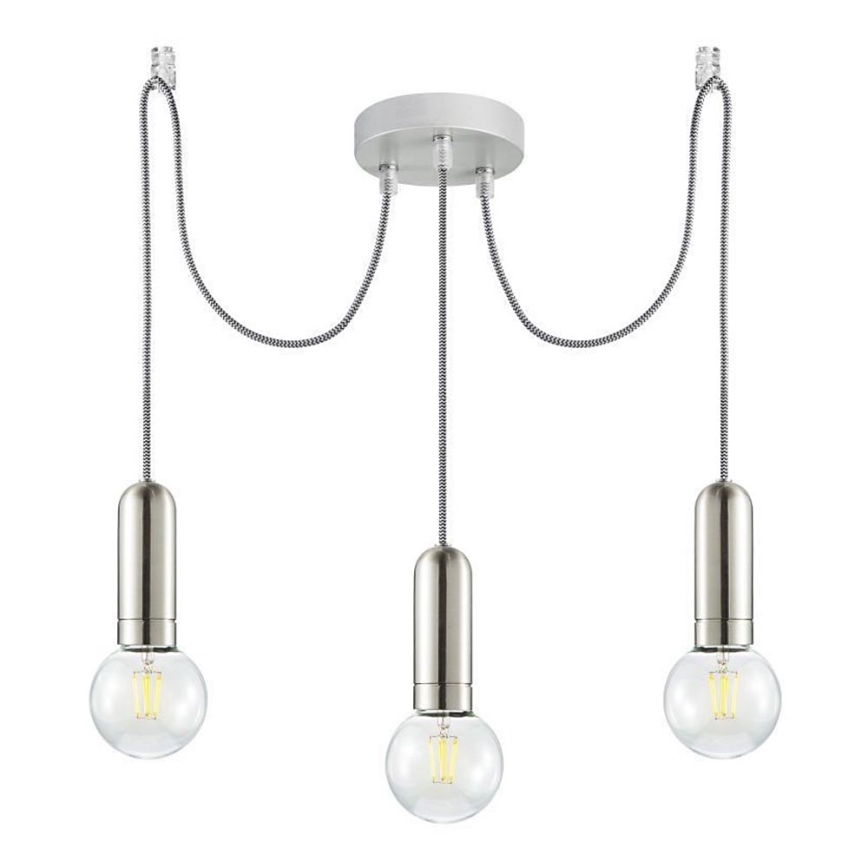 Leuchten Direkt 14776-55 - Pendel TURN ME 3xE27/60W/230V edderkop