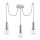 Leuchten Direkt 14776-55 - Pendel TURN ME 3xE27/60W/230V edderkop
