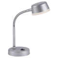 Leuchten Direkt 14825-21 - LED bordlampe ENISA 1xLED/3,5W/230V sølvfarvet